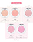 Dr.Althea Dear.A Fluffy Blush -An airy, long-lasting pressed First Crush)