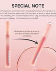 COLORKEY Soft Matte Water Tint | Matte Finishs | Long-Lasting | Moist Fit Without Stickiness | Moisturized | Waterproof(R301 Spring Cherry Tree)
