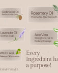 Mermaid Hair Growth & Restoration – Boosts Regrowth, Repairs Damage, Calms Scalp with Rosemary Oil – Non-Toxic, Cruelty-Free, Nourishing Formula All Hair Type – 4oz Bottle