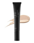 Glo Skin Beauty Satin Cream Foundation Makeup for Face, Natural Fair - Full Coverage, Semi Matte Finish, Conceal Blemishes & Even Skin Tone