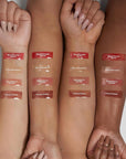 4 Pack Lip Gloss Set of Lip Gels, Tinted Lip Balm to Deepen & Enhance Moisturizing Jelly Lip Gloss - Everyday Lip Makeup - Multi-Purpose Lip Oil with Lip-specific Peptides