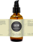 Edens Garden Organic Castor Oil – Cold Pressed, Unrefined, Hexane-Free & 100% Pure Therapeutic Grade – Carrier Oil for Nails, Cuticle, Hair Growth, Eyelashes, Eyebrows, Skin & Scalp 118 ml (4 fl oz)