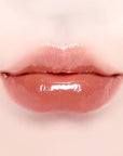 DINTO Blur-Glowy Lip Tint - Glossy Finish, Hydrating, Long Lasting, Lightweight Texture, Non-Sticky, Vegan & Cruelty-Free, K beauty (202 Sophia, 0.11 fl.oz)