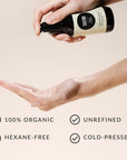 Edens Garden Organic Castor Oil – Cold Pressed, Unrefined, Hexane-Free & 100% Pure Therapeutic Grade – Carrier Oil for Nails, Cuticle, Hair Growth, Eyelashes, Eyebrows, Skin & Scalp 118 ml (4 fl oz)
