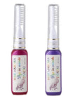 Temporary Hair Color Mascara Washable Hair Dye Stick Non-toxic Instant Hair Chalk Dye for Girls Women (Purple+Pink)