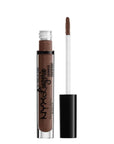 NYX PROFESSIONAL MAKEUP Lip Lingerie Shimmer, Lip Gloss - Maison (Milk Chocolate Brown)