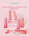 ETUDE Over Glowy Lip Gloss #4 Pink Marshmallow | Non-Sticky Vegan Lip Tint | Moisturized & Long-lasting Lip Gloss | Daily Tint for Dry Lips, Korean Makeup, K-beauty, Perfect for Gift