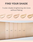 MOONSHOT KOREA Conscious Fit Cushion Foundation Flawless Coverage,Glass Fit Cushion)