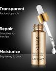 3Pcs Lip Care Set, Exfoliator Lip Lips