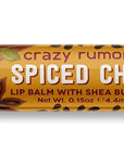 Crazy Rumors Spiced Chai Lip Balm. Plant-Based,