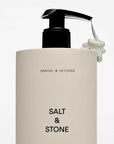 Salt & Stone Body Lotion for Women & Men| Scented Daily Body Lotion | Hydrates, Nourishes & Softens Skin | Restores Dry Skin | Fast-Absorbing | Cruelty-Free & Vegan (450 ml) (Santal & Vetiver)