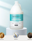 Ginger Lily Farms Club & Fitness Moisturizing Conditioner for Dry Hair, 100% Vegan & Cruelty-Free, Ocean Breeze Scent, 1 Gallon (128 fl oz) Refill