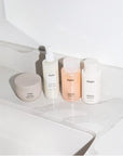 OUAI Thick Shampoo and Conditioner Set - Sulfate Free Shampoo and Conditioner for Thick Hair - Made with Keratin, Marshmallow Root, Shea Butter & Avocado Oil - Free of Parabens & Phthalates (10 Fl Oz)