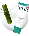 PURITO Post-Acne Moisturizer, Recovery & Glow Boost, Silicone-Free, Non-Comedogenic, Vegan, Korean Skincare, Mighty Bamboo Panthenol Cream, 3.38 fl oz / 100ml