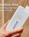 Native Body Wash for Men & Women, Seasonal | Sulfate, Paraben, and Dye Free, with Naturally Derived Clean Ingredients Leaving Skin Soft and Hydrating, Unscented 18 oz - 2 Pk