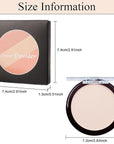 Kaely Matte Pressed Setting Powder Compact,Face Finishing Powder de maquillaje,02