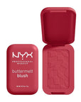 NYX PROFESSIONAL MAKEUP Powder Blush, 12HR Wear, Vegan And Butta