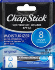 ChapStick Moisturizer Original Lip Balm Tube,