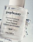 goop Beauty Exosome Hydration Therapy Serum | Hydrating Serum for Plump, Radiant, & Smooth Skin | Cica Leaf Exosomes, Red Sea Moss, & Polyglutamic Acid | 1.0 fl oz