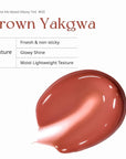 Peripera Ink Mood Glowy Tint | Lip-Plumping, Naturally Moisturizing, Lightweight, Glow-Boosting, Long-Lasting, Comfortable, Non-Sticky, No White Film (020 BROWN YAKGWA (HONEY K-OOKIE))