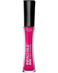 L’Oreal Paris Makeup Infallible 8 Hour Hydrating Lip Gloss, Pink Topaz, 0.21 Fl Oz