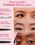 Benefit Gimme Brow+ Volumizing Pencil #04 Warm Deep 0.042 Ounce