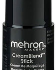 Mehron CreamBlend Stick | Face & Body Paint - Foundation Cream Makeup - Perfect for Halloween - .75 oz (21 g) - Light Cocoa