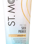 St Moriz Pre-Tan Skin Primer for Self Tanner- Exfoliating Fake Tan Primer - Preps & Primes Skin for Long-Lasting Tan - Deep Cleansing Foaming Exfoliator for Self Tan (6.76 fl oz)