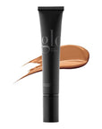 Glo Skin Beauty Satin Cream Foundation Makeup for Face, Cocoa Light - Full Coverage, Semi Matte Finish, Conceal Blemishes & Even Skin Tone