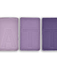 L.A. COLORS 5 Color Matte Eyeshadow Palette, Purple Cashmere CEM473