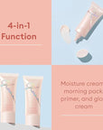 MISSHA Glow Skin Balm 0.68 fl oz/ 20ml, 4-in-1 Primer, Moisturizing Cream, Morning Pack, Luminizing Cream for a Flawless Natural Glow, Glass Skin, Stocking Stuffers