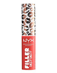 NYX PROFESSIONAL MAKEUP Filler Instinct Plumping Lip Color, Lip Balm - Besos (Coral Red)
