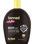 b.tan UV Tanning Bed Lotion | Darkest Tanning Lotion - Indoor Outdoor Tan Bronzer Accelerator, Best Browning Lotion, 12 Fl Oz