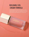 KIMUSE Soft Cream Blush Makeup, Liquid Blush for Dewy Finish