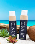 COCOSOLIS UOMO Tanning Accelerator for Men - Organic Tanning Oil with Vitamin E & Black Coconut Scent for a Fast Intensive Tan - Tanning Enhancer for a Rich Chocolate Tan (110)