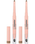 Maybelline Total Temptation Eyebrow Definer Pencil, Blonde, 2 Count