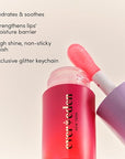 Evereden Kids Tinted Lip Gloss: Sheer Red - Non Toxic, Vegan Clean Makeup for Kids - Soothing & Hydrating Lip Gloss with Cherry, Peach, & Cranberry Oils