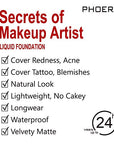 AQUAPURITY PHOERA Full Coverage Foundation New Formula Waterp