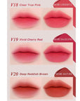 BBIA Last Velvet Tint - Soft & Creamy Matte Finish Lip Stain, Blur Effect with Velvety Texture, Long-Lasting, High Pigment, Lightweight, Non-Drying, Vegan, Korean Lip Makeup (V20 MORE MATURE)