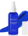 MEICOLY Cream Royal Blue Face Body Paint,2.1Oz Smudge-Proof Navy Blue Face Paint,Water Based Washable Full Body Paint for Adults and Kids,Dark Blue Halloween SFX Avatar Smurf Mystique Special Effects