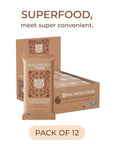 Organic Functional Mushroom Protein Bars | Full Dose (1500mg) Lions Mane, Chaga, Reishi & Cordyceps Bars | Vegan Protein Bars, Adaptogens, Superfoods Protein Bars | Chocolate Chip Cookie Dough Flavor