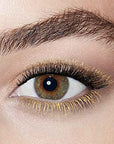 Maydear Gold Waterproof Colored Mascara - Long Lasting, Smudgeproof, Fast Dry, Lengthening Eye Makeup for Women - Party & Stage Use