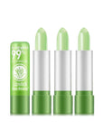 3 Pcs Aloe Vera Color Changing Lipstick,Long Lasting Nutritious Moisturizing Lip Balm Magic Temperature Color Change Lip Gloss