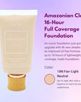 tarte Amazonian Clay 16-Hour Full Coverage Foundation 18N