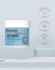 NATURE WELL Clinical Retinol Advanced Moisture Cream for Face, Body, & Hands, Boosts Skin Firmness, Enhances Skin Tone, No Greasy Residue, Packaging May Vary, 2 Pack (10 Oz Each)