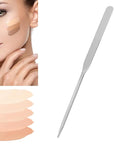 Stainless Steel Makeup Spatula, Liquid Foundation Spatula Stainless Makeup Tool