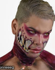 Mehron Makeup Paradise Makeup AQ Pro Size | Stage & Screen Performance, Face & Body Painting, Beauty, Cosplay, and Halloween | Water Activated Face Paint, Body Paint 1.4 oz (40 g) - Porto