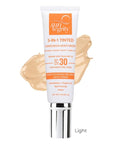 Suntegrity Tinted 5 in 1 Mineral Sunscreen for Face (SPF 30-2 oz) - Light | BB Cream Moisturizer with Physical UVA/UVB Broad Spectrum Protection | Safe for Sensitive Skin
