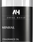Minhal Diffuser Oil 120ml – Hotel Collection Scent – Inspired by Iris de Nuit Perfume – Rose, Narcissus, Patchouli – Luxury Essential Oil for Home – Fragrance Oil for Waterless Diffusers