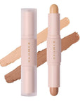 KIMUSE 2Color Dual Cream Contour Stick, Long Lasting Face Makeup